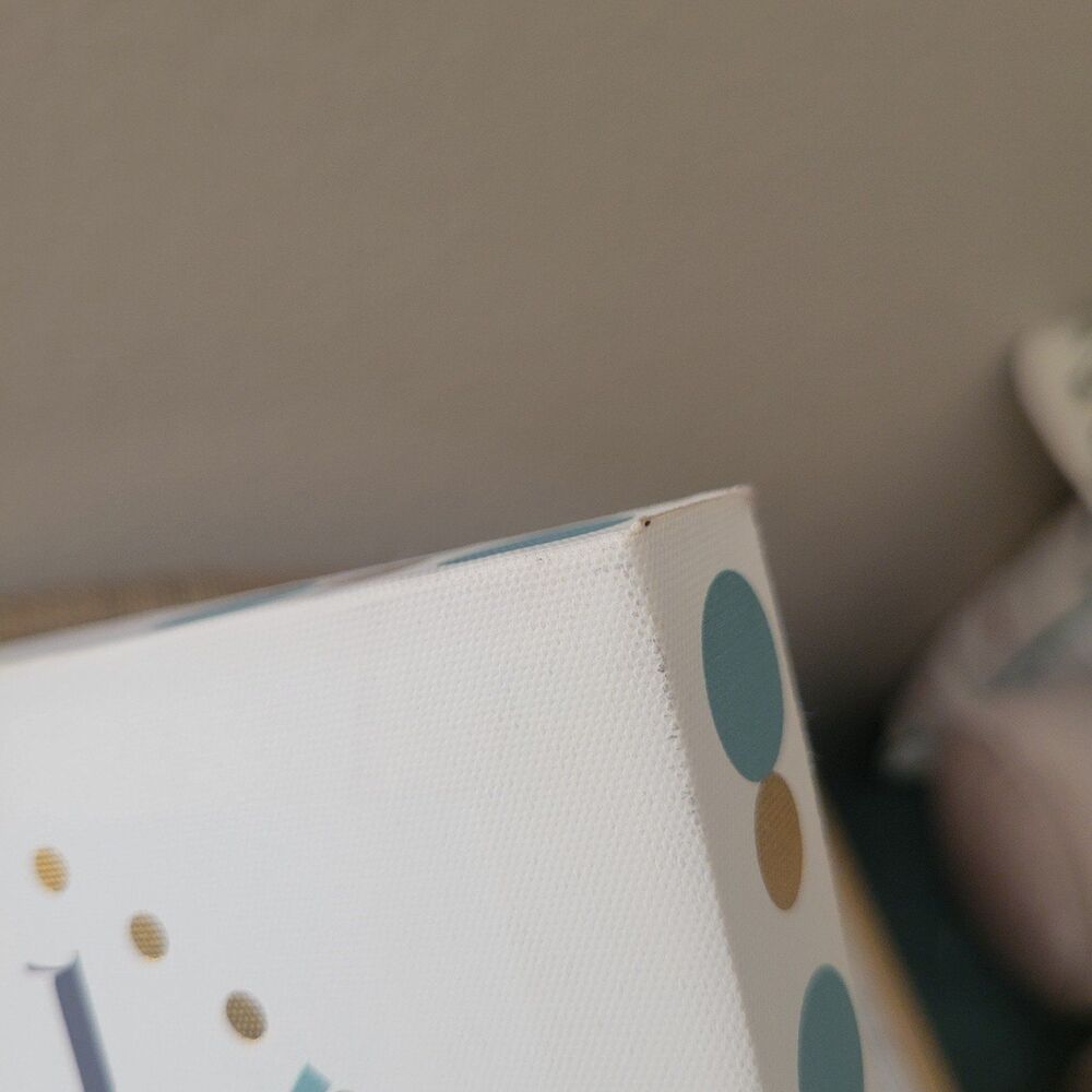 Pastel Canvas Clock - Picture 3 of 8